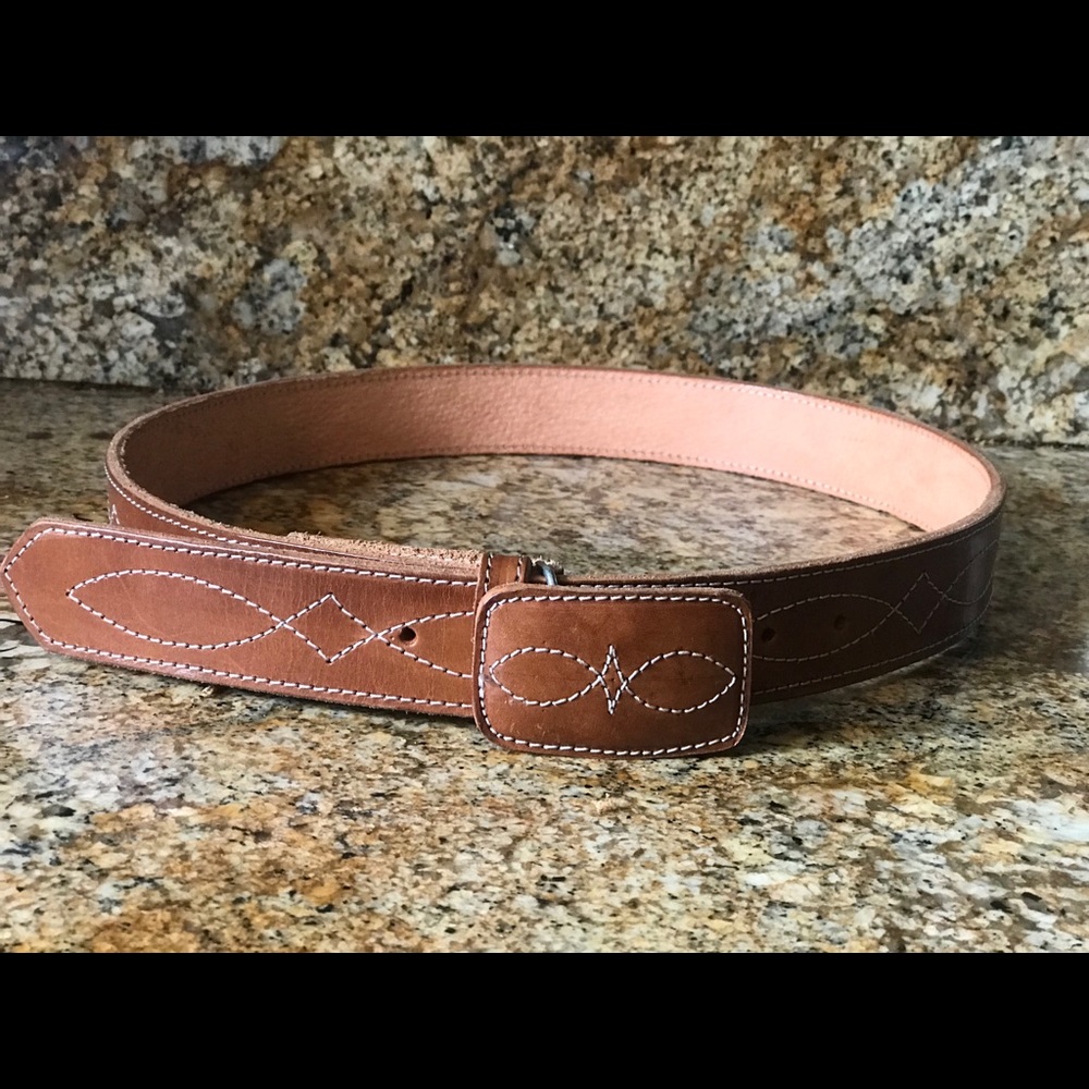 Beautiful western leather handcrafted leather